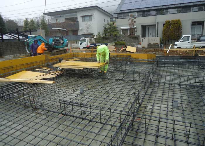 家づくりの流れ：基礎工事4枚目